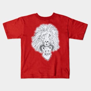 Lion and Cub Kids T-Shirt